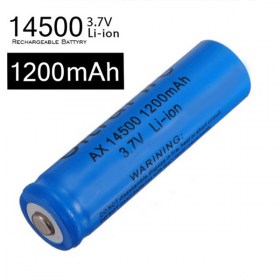 Акумулаторнa батерия AX 14500 1200mAh 3.7V Li-ion с пъпка батерия UitraFlrc AX 14500 1200mAh 3.7V Li-ion